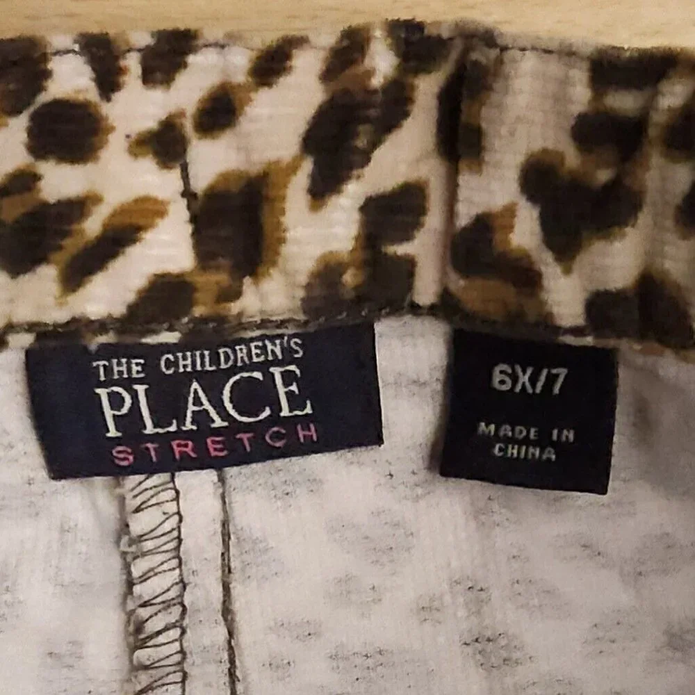 The Children's Place Girls Animal Print Corduroy Midi Skirt 6X